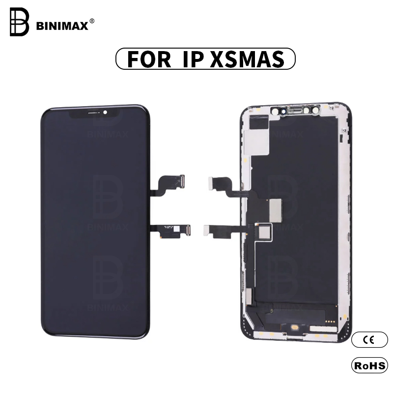 BINIMAX nagy leltár mobiltelefon kijelző LCD-k az IP XSMAS számára