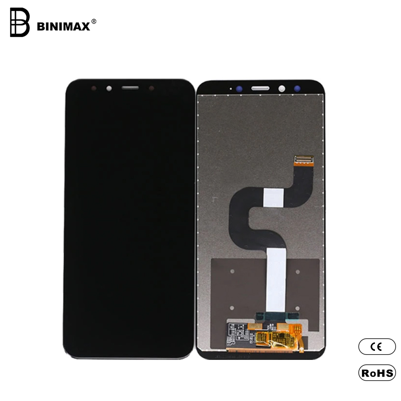 BINIMAX mobiltelefon TFT LCD-képernyők Összeszerelési kijelző MI 6x esetén