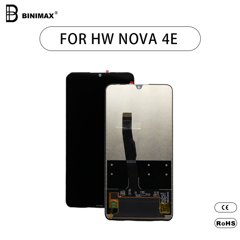 Mobiltelefon TFT LCD kijelző HW nova 4e- hez