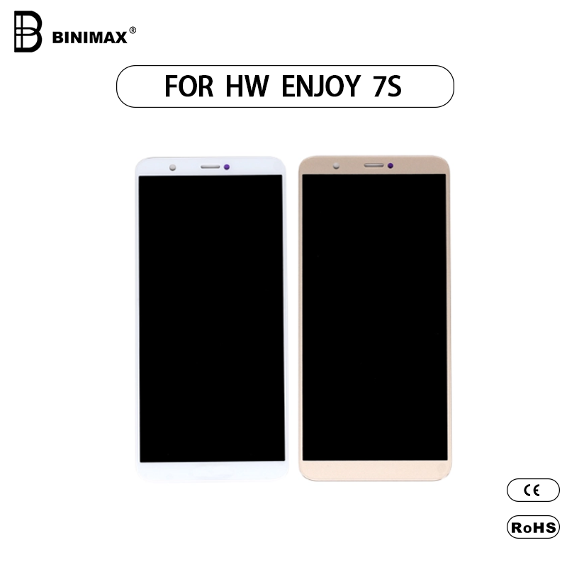 Mobiltelefon TFT LCD képernyő BINIMAX cserélhető kijelző Huawei élvez 7S- t
